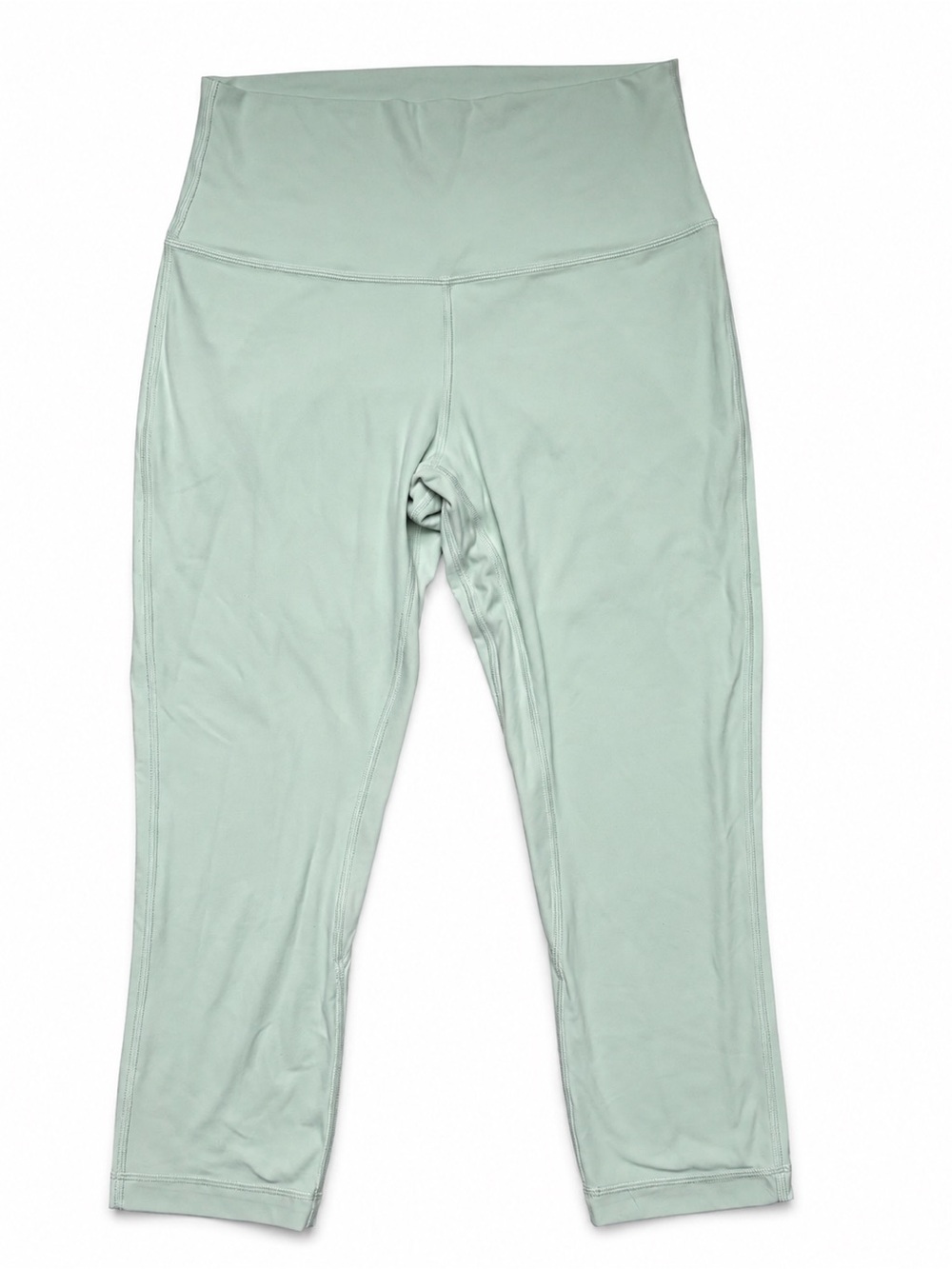 Lululemon Align Crop 21” Double-Lined Leggings Kohlrabi Green Size 8